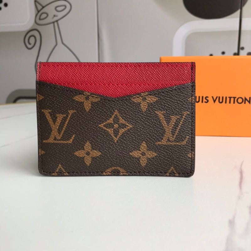 Portecarte Lv rouge