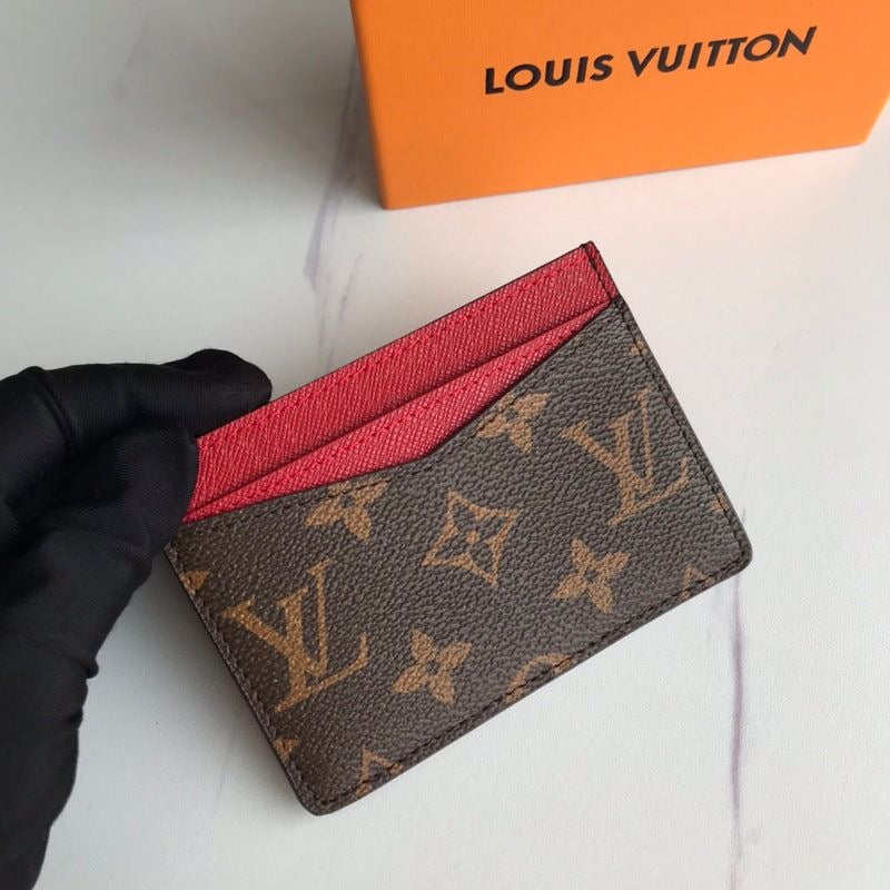 Portecarte Lv rouge