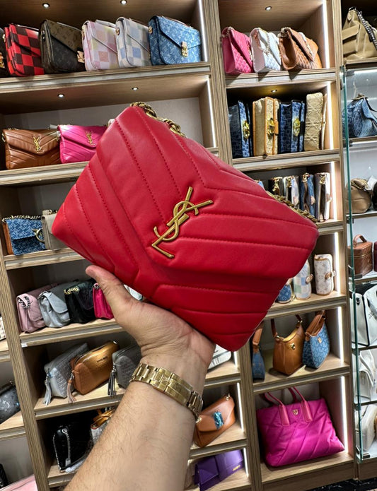 Sac ysl rouge